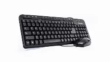 Kit Teclado Y Mouse Vorago Km- 302 Inalambrico Negro