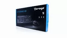 Kit Teclado Y Mouse Vorago Km- 302 Inalambrico Negro