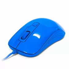 Mouse Vorago Mo-102 Azul Optico Alambrico 1000 Dpi S Usb