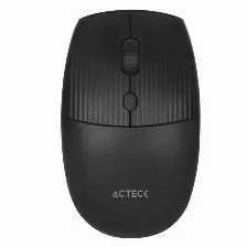 Mouse Optico Acteck Optimize Slim Mi250, Inalambrico, 1600 Dpi, Usb, 3 Botones, Negro