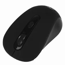 Mouse Acteck Joy Mi215 óptico, 3 Botones, 1600 Dpi, Interfaz Rf Inalámbrico, Batería Aa, Color Negro