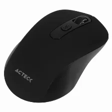 Mouse Acteck Joy Mi215 óptico, 3 Botones, 1600 Dpi, Interfaz Rf Inalámbrico, Batería Aa, Color Negro