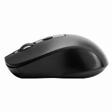 Mouse Acteck Joy Mi215 óptico, 3 Botones, 1600 Dpi, Interfaz Rf Inalámbrico, Batería Aa, Color Negro