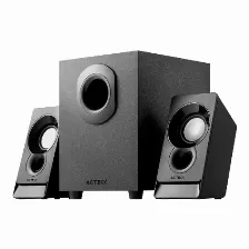 Bocinas Acteck Con Subwoofer Elant Act As470, Alambrico, 3.5 Mm, 6w Rms, Negro Dano Fisico Leve