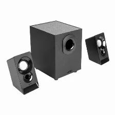 Bocinas Acteck Con Subwoofer Elant Act As470, Alambrico, 3.5 Mm, 6w Rms, Negro Dano Fisico Leve