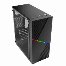 Gabinete Acteck Draco Gm450 Midi Tower, Pc, Soporta Atx, Micro Atx, Mini-itx, Fuente De Alimentación 500 W, Color Negro, Iluminación Si, Fuente De Alimentación Si, 2 X Usb 2.0