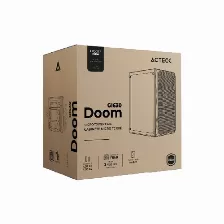 Gabinete Acteck Doom Gi630 Micro Tower, Pc, Soporta Micro Atx, Mini-atx, Fuente De Alimentación 500 W, Color Blanco, Ventana Lateral Si, Fuente De Alimentación Si, 1 X Usb 3.2, 1 X Usb 2.0