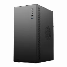 Gabinete Acteck Ac-936019 Mini Tower, Pc, Soporta Micro Atx, Micro-itx, Fuente De Alimentación 500 W, 4 Ranuras De Expansión, Color Negro, Fuente De Alimentación Si, 1 X Usb 3.2, 1 X Usb 2.0