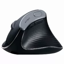 Mouse Vertical Acteck Virtuos Fitt Pro Mi770 Ergonomico, Inalambrico, Bluetooth, Usb-c, 2400dpi, Negro