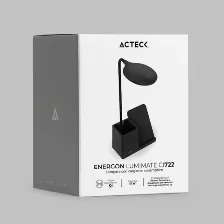 Cargador Acteck Energon Lumimate Ci722 Smartphone, Tipo De Cargador Interior, Alimentación Usb, Color Negro
