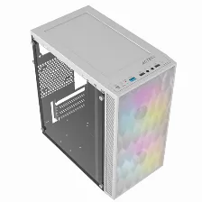 Gabinete Acteck Torre Fuji Gc470 Mini Tower, Psu 500 W, Psu Si, Vent. 1x 80 Mm, Blanco