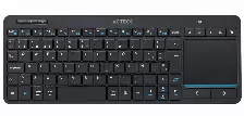 Teclado Inalambrico Acteck Inspire Smart Ti707 Con Touchpad, Bluetooth, Negro