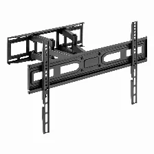 Soporte De Pared Acteck Enforce Motion Sp484 Articulado, Max. 80 Pulg, Max. 40 Kg, Soporte Vesa, Negro