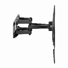 Soporte De Pared Acteck Enforce Motion Sp484 Articulado, Max. 80 Pulg, Max. 40 Kg, Soporte Vesa, Negro