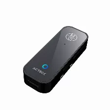 Receptor Acteck Shift Plus Ab424, 3.5 Mm A Bluetooth 5.1, Transmisor Y Receptor De Audio, Negro