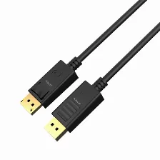 Cable Acteck Linx Plus Dp422-1, Displayport A Displayport, 4k, Macho A Macho, Negro