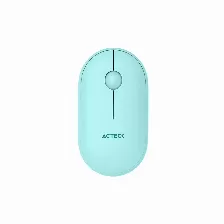 Mouse Acteck Optimize Edge Mi460, Inalambrico, 1500 Dpi, Usb-a, Azul