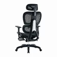 Silla Gamer Acteck Flux Pro Ec757 Reposa-brazos Si, Material Nylon, Polipropileno, Color Negro