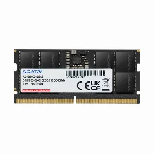 Memoria Ram So-dimm Adata Ad5s560016g-s, 16 Gb, 5600 Mhz, Ddr5, Cl46