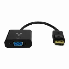 Adaptador Vorago Adp-301 Display Port A Vga, Full Hd, Flexible, Negro