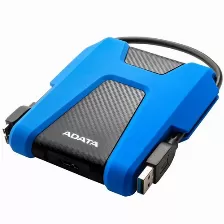 Disco Duro Externo Adata Durable 2tb Hd680 Azul, 2.5 Pulg, Usb 3.2 Gen 1