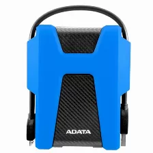 Disco Duro Externo Adata Durable 2tb Hd680 Azul, 2.5 Pulg, Usb 3.2 Gen 1