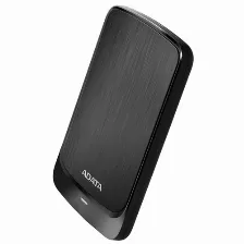 Disco Duro Externo Adata Hv320 Slim, 2 Tb, 2.5 Pulgadas, Usb 3.2 Gen 1, Para Mac/pc, Negro