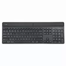 Teclado Inalámbrico Targus Energy Harvesting Ecosmart 104 Teclas, Teclado Numérico Si, Color Negro