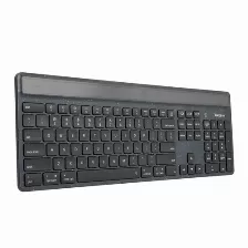 Teclado Inalámbrico Targus Energy Harvesting Ecosmart 104 Teclas, Teclado Numérico Si, Color Negro