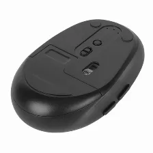 Mouse Targus Amb582gl óptico, 2400 Dpi, Interfaz Rf Inalámbrico + Bluetooth, Batería Aa, Color Negro