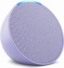 Asistente Virtual Amazon Echo Pop, Amazon Alexa, Alrededor, Lavanda, Android, Fire Os, Ios, 4.95 Cm, Botones