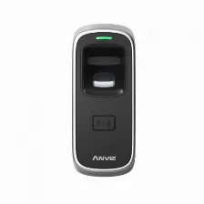 Control De Acceso Anviz M5 Plus Lector De Huella Si, 3000 Usuario(s), Lector De Código De Acceso Si, Lector De Tarjeta Si, 3000 Tarjetas, 50000 Registros, Conectado A Pc Si, Rs-485/wiegand, Color Negro, Plata