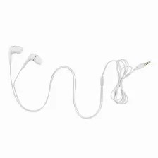 Audífonos Steren Aud-297 Intra Auditivo Para Música, Micrófono No Disponible, Conectividad Alámbrico, Conector De 3.5 Mm Si, Color Blanco