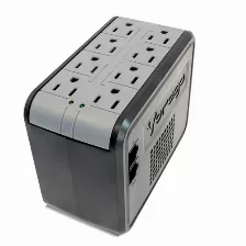 Regulador Vorago Avr-100 1 Kva, 60 Hz, Entrada 94v, Salida 132v, 8 Salidas Ac, Compacto