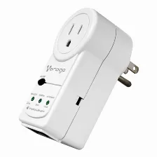 Regulador Vorago Avr-300-wh Entrada 120 V, 1 Salidas Ac, Blanco