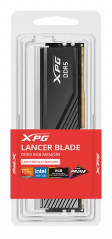 Memoria Ram Xpg Lancer Blade, Ddr5, 16gb, 6000mt/s, Rgb, Pc5-48000, Negro