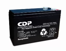 Bateria Cdp Slb 12/7.0ah, 7000 Mah, Sealed Lead Acid (vrla), 12 V, Negro, 1 Pieza(s)