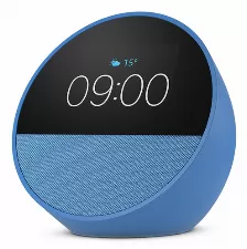 Asistente Virtual Amazon Echo Spot, Amazon Alexa, Esférico, Azul, 7.19 Cm (2.83