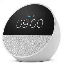 Asistente Virtual Amazon Echo Spot, Amazon Alexa, Esférico, Blanco, 7.19 Cm (2.83