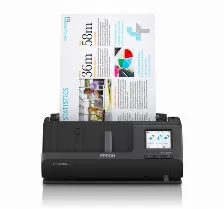 Escaner Epson Es-c380w Tamaño Máximo De Escaneado 215.9 X 5588 Mm, Resolución 600 X 600 Dpi, Usb 2.0, Color Negro