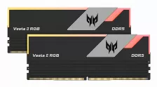 Memoria Ram Acer Predator Vesta Ii Rgb 64 Gb Ddr5, 6000 Mhz, ( 2 X 32 Gb) Pc