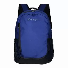 Mochila Vorago Bp-150-bl, Polietileno, Para Laptop De 15.6 Pulgadas, Negro, Azul