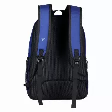 Mochila Vorago Bp-150-bl, Polietileno, Para Laptop De 15.6 Pulgadas, Negro, Azul