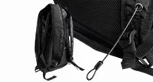 Back Pack Gamer Game Factor Bpg600, Rigida, 16 Pulg, Separadores, Organizador Cables, Candado 3 Digitos