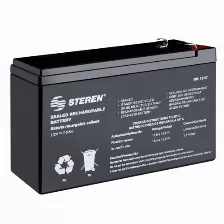 Bateria Steren Br-1207, 7000 Mah, Sealed Lead Acid (vrla), 12 V, Negro, 1 Pieza(s)