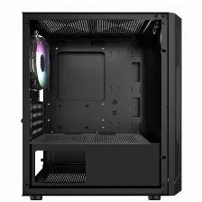 Gabinete Balam Rush Artic Gi725 Negro-gris, Midi Tower, Micro Atx, Mini-itx, 4 Ranuras De Expansion, Ventana Lateral Si, 1 X Usb 3.2, 1 X Usb 2.0