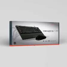 Kit Teclado Y Mouse Balam Rush Br-936903 Conexion Usb, Interruptor De Membrana, Retroiluminado, 113 Teclas, Color Negro