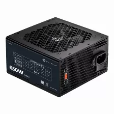 Fuente De Poder Balam Rush Pulsar 650pr 650 W, 4 Conectores Sata, 2 Conectores Molex, Voltaje De Entrada 115 - 230 V, 24-pines Atx