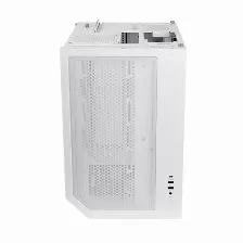 Gabinete Balam Rush Tank Master 9600 Tb Midi Tower, Pc, Soporta Atx, Itx, Micro Atx, 7 Ranuras De Expansión, Color Blanco, Ventana Lateral Si, Iluminación Si, Fuente De Alimentación No, Ventiladore...