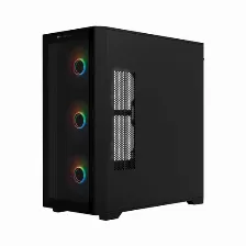 Gabinete Balam Rush Br-938754 Escritorio, Pc, Soporta Atx, Eatx, Micro Atx, Mini-itx, 7 Ranuras De Expansión, Color Negro, Fuente De Alimentación No, Ventiladores Frontales 3x 120 Mm, 1 X Usb 3.2, 1 X Usb 2.0